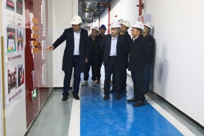 馬邊縣委常委、常務(wù)副縣長(zhǎng)歐其月布赴蜀能礦產(chǎn)磷酸鐵鋰廠調(diào)研