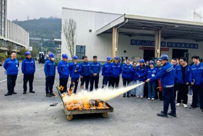 筑牢安全&ldquo;防火墻&rdquo;&mdash;&mdash;蜀能礦產磷酸鐵鋰廠開展消防實操培訓