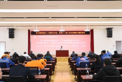 蜀道礦業(yè)集團(tuán)黨委副書記、副董事長、總經(jīng)理田禮勇赴蜀能礦產(chǎn)宣講黨的二十屆四中全會和省委十二屆八次全會精神并開展現(xiàn)場調(diào)研等系列活動